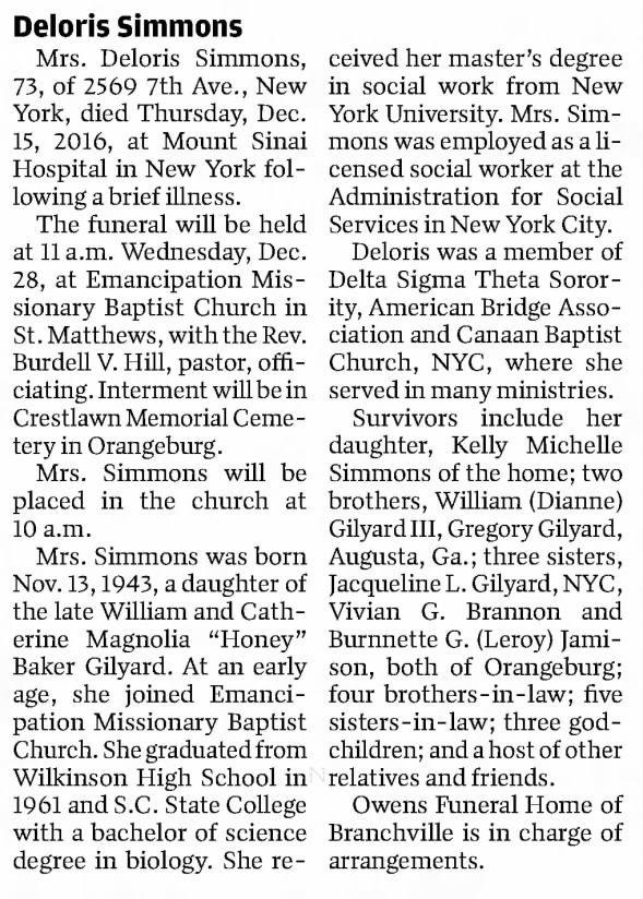 Clipping from The Times and Democrat
